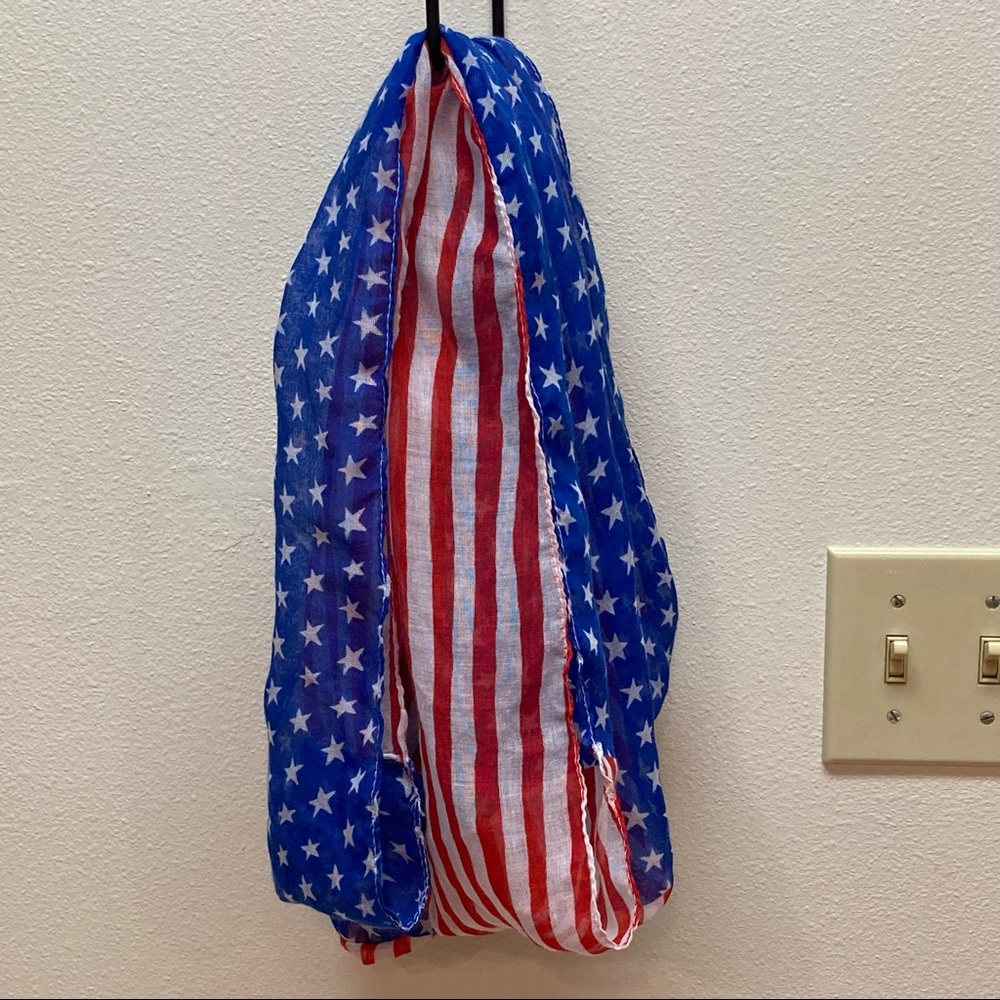 American Flag Infinity Scarf
